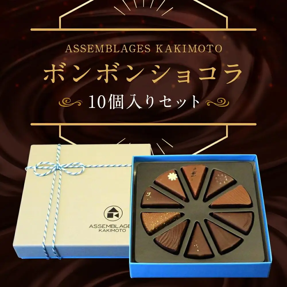 【ASSEMBLAGES KAKIMOTO】ボンボンショコラ10個入り