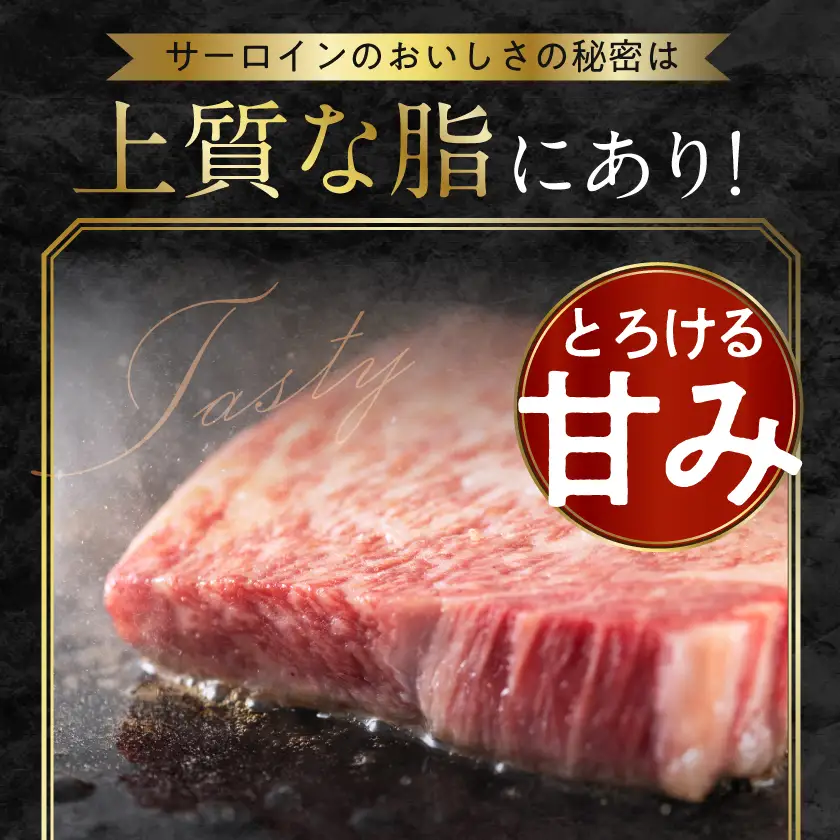 黒毛和牛サーロインステーキ200g×2枚〔16-3301〕_(都城市) 牛肉 サーロインステーキ 200g×1枚×2パック 計400g ステーキ用カット