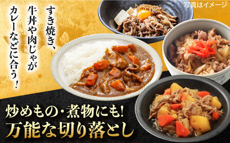 【3回定期便】 黒毛和牛 切り落とし 800g / 牛肉切り落とし[IAX040]