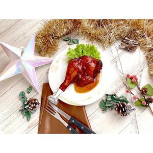 鳥取県産「鳥取のとり」ローストレッグ（バジル＆タレ） 4本セット