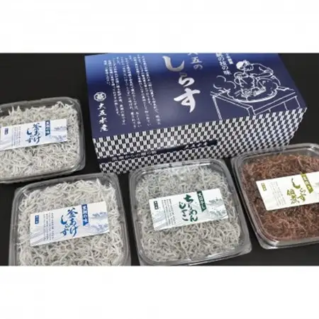 しらす、ちりめん、佃煮3色セット「海風」 umikaze【配送不可地域：離島・北海道・沖縄県】【1293177】