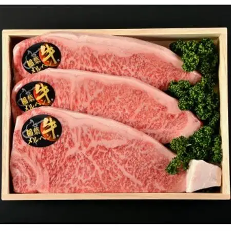 稲葉メルヘン牛(A4-A5)　サーロインステーキ(210g×3枚)【配送不可地域：離島・北海道・沖縄県・東北・中国・四国・九州】【1291453】