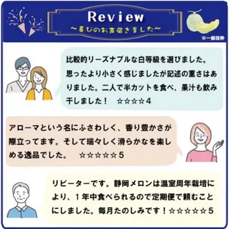 【通年出荷】アローマメロン　2玉入【静岡高級マスクメロン】_メロン めろん アローマメロン 化粧箱 2玉 果物 くだもの フルーツ デザート 甘い 贈答 ギフト プレゼント 産直 産地直送 静岡県 送料無料_【配送不可地域：離島・北海道・沖縄県】【1447090】