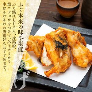 ふぐ料理専門店 『栄ふく』 訳あり 国産 とらふぐ アラ 約400g×2 希少価値 白子 約200g