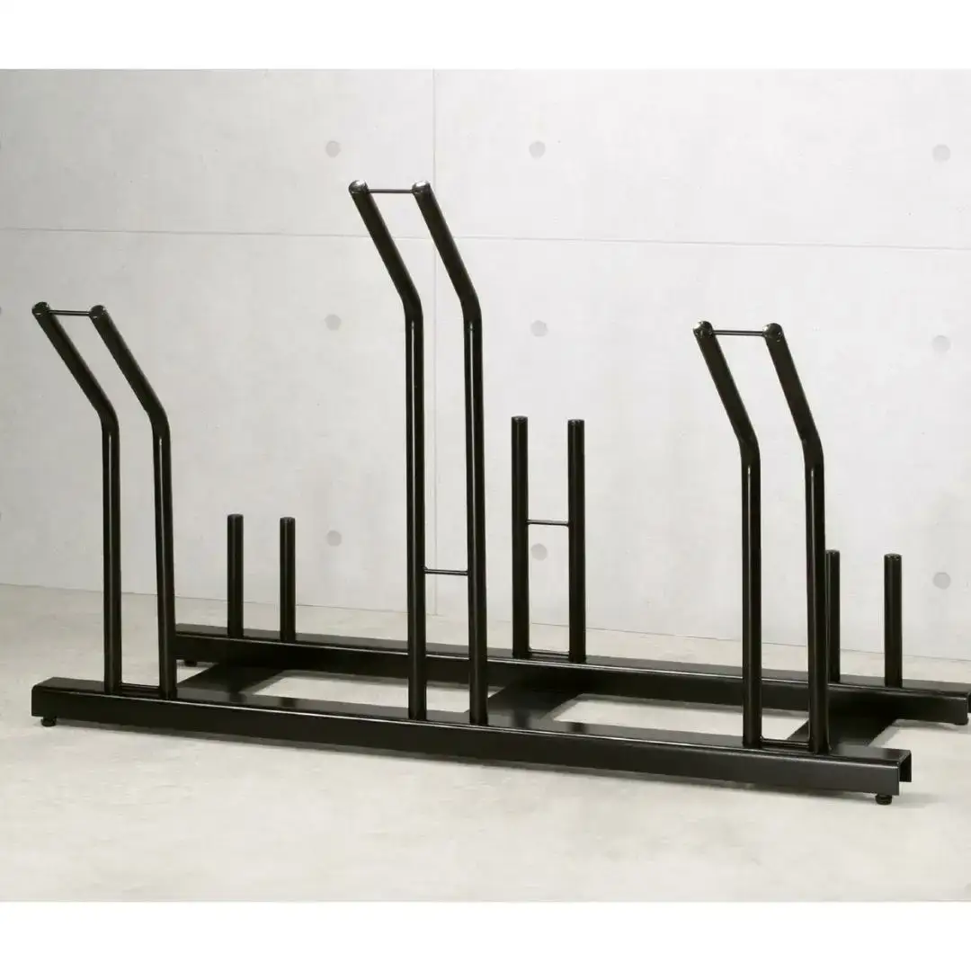 頑丈自転車ラック 3台用 サイクルスタンド 自転車 収納 新生活 横風に強い 燕三条製【082S001】