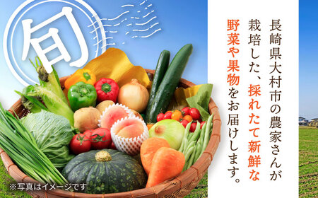 【12回定期便】野菜果物定期便コース / 便利な定期便 バラエティ定期便 フルーツ 定期 野菜セット 野菜 定期便 果物 くだもの フルーツ フルーツ定期便 / 大村市 / おおむら夢ファームシュシュ[ACAA092]
