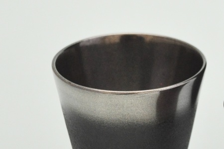 川連漆器 銀彩ロックカップ 漆器 漆器 【漆工房 攝津】[D8-6301]