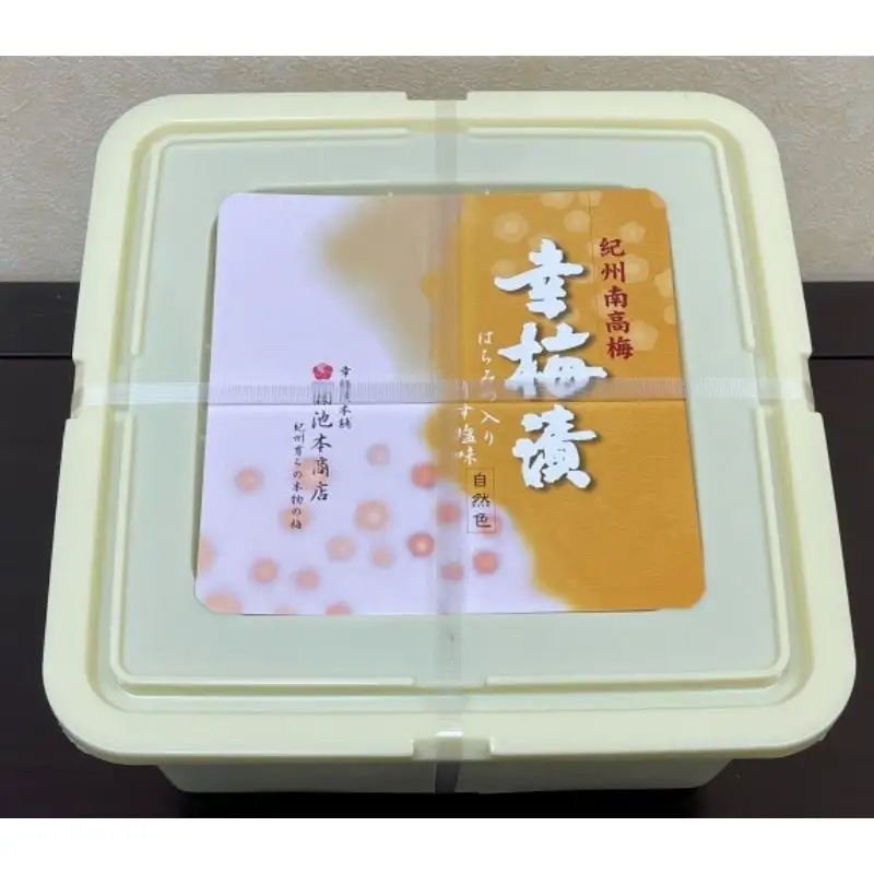 紀州南高梅 幸梅漬 5kg（塩分約10％） / 田辺市 紀州南高梅 南高梅 梅干し 梅干 梅 うめ 肉厚 お米 おにぎり 焼酎 梅酒 健康 【ikm035】