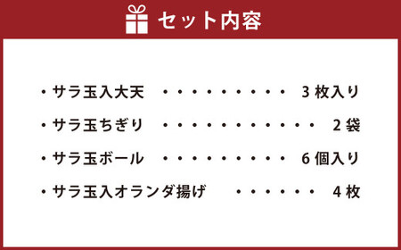 サラたま天平（ 天ぷら ）セット 練り物 かまぼこ おやつ