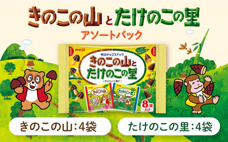 チョコレート きのこの山とたけのこの里 18袋 [AOAA026] チョコレート