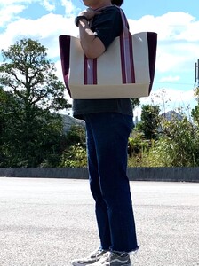 NOIR BAG (ノアールバッグ）保冷バッグ付き　Mサイズ（52-7）　バーガンディー