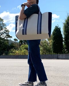 NOIR BAG (ノアールバッグ）保冷バッグ付き　Lサイズ（66-16）　ネイビー