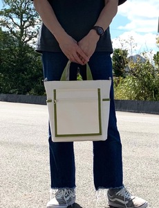 Confine ２wayBag(コンフィネ2ウェイバッグ）（36-19） ピスタチオグリーン