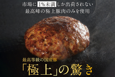 花咲牧場のポークハンバーグ　120g×6個