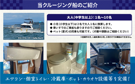 錦江湾 クルーズ 乗船券 プライベートクルーズ （ 6時間 ） K240-003