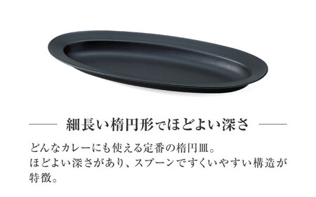 【美濃焼】 miyama.のカレーのうつわ いつものカレー皿 鉄釉 瑞浪市 / ミヤマプランニング 食器 皿 プレート [AZCM057]