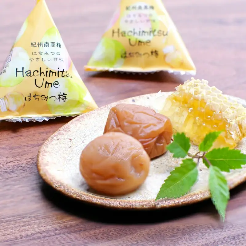 紀州南高梅 はちみつ梅（個包装）10個入り / 紀州南高梅 南高梅 梅干し 梅干 梅 うめ 和歌山 田辺市 肉厚 お米 おにぎり 焼酎 梅酒 健康 はちみつ梅 個包装【nkn014-1】