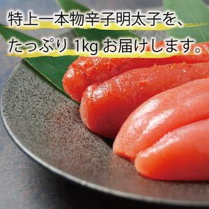 【ふるさと納税】辛子明太子(1本物) [a0490] 株式会社古賀商店 ※配送不可：離島【返礼品】添田町 ふるさと納税