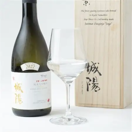 日本酒「城陽」純米大吟醸40五百万石 PREMIUM　720ml_酒・アルコール 純米大吟醸 日本酒 sake サケ_【1456159】