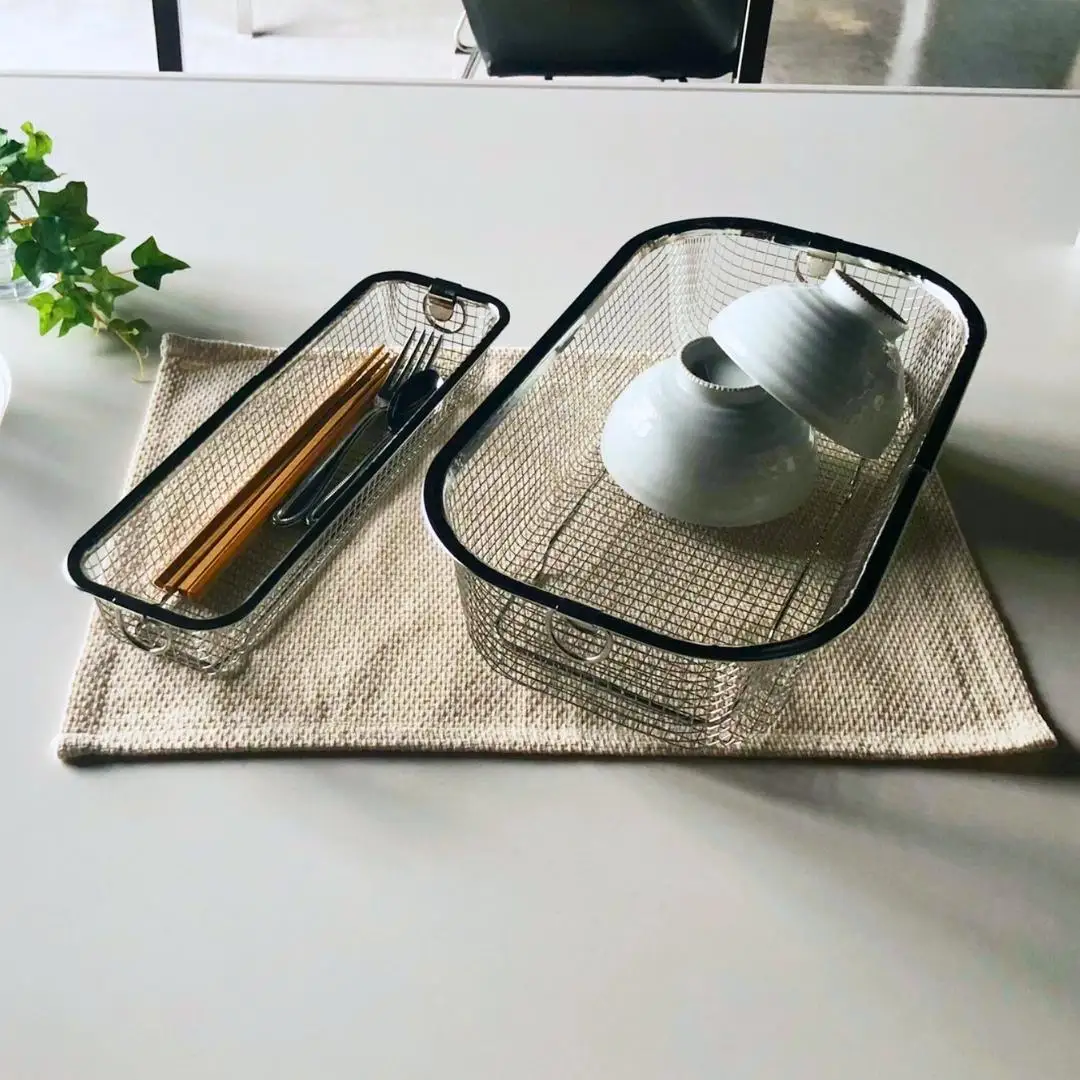 すっきり暮らす水切りかご 深型 ＋ スリム セット 燕三条製 水切り キッチン用品 キッチン整理 キッチン収納 bwsSELECTION [ビーワーススタイル]【012S081】