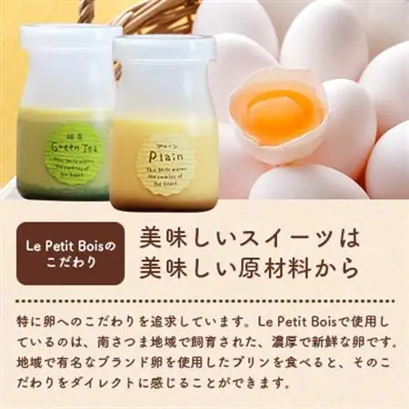 【プリン】Le Petit Bois(ル・プティ・ボア) 10個  A6-1_卵・乳製品   たまご タマゴ 玉子  菓子・スイーツ プリン  _【配送不可地域：離島】【1166387】