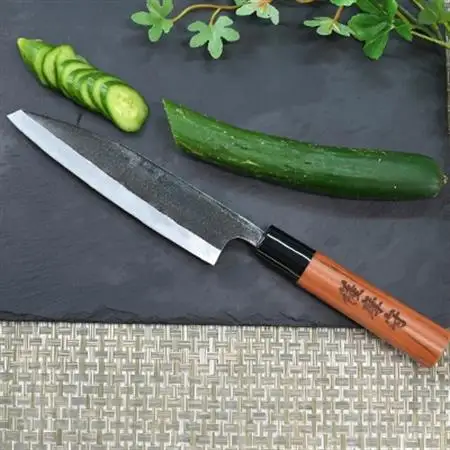 伝統工芸 包丁 薩摩守 小 14.5cm 三徳包丁 文化包丁 C3-1_雑貨・日用品 キッチン用品  _【配送不可地域：離島】【1166416】