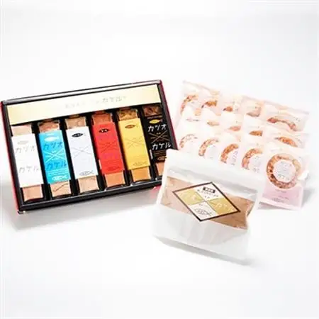 カツオ×カケル 枕崎スパイス6種ギフトBOX＆本枯鰹節パック＆鰹節パウダーB3-24_惣菜・加工品 乾物    惣菜・加工品     調味料 だし  ダシ  魚介・海産物 カツオ 鮮魚 かつお 鰹  魚介・海産物     惣菜・加工品 魚 缶詰・瓶詰   惣菜・加工品  缶詰・瓶詰   調味料   _【配送不可地域：離島】【1166606】