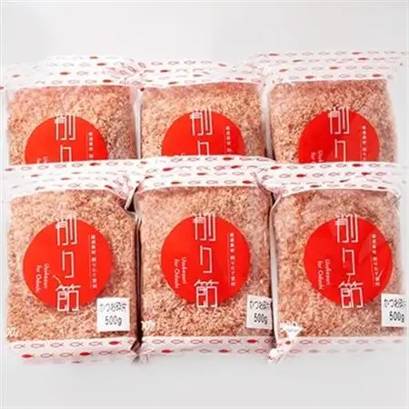 【業務用】かつお削り節 砕片 500g×6袋(合計3Kg)【枕崎産鰹節】C0-13_惣菜・加工品 乾物    惣菜・加工品     調味料 だし  ダシ  魚介・海産物 カツオ 鮮魚 かつお 鰹  魚介・海産物     調味料   _【配送不可地域：離島】【1166610】