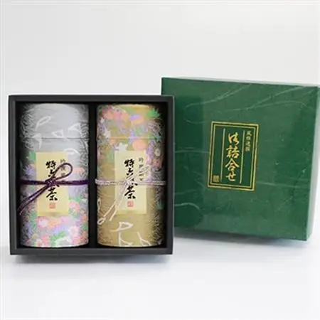 お茶の老舗“厚石園”の特上深蒸し煎茶【茶缶付】 お茶 深蒸し茶 煎茶 セット B3-29_飲料・ドリンク 茶葉・ティーバッグ 茶 _【配送不可地域：離島】【1166615】