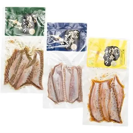 枕崎産 かつお 腹身 スティック 3種 10袋 満足セット 腹皮 A3-308_魚介・海産物   _【配送不可地域：離島】【1167027】