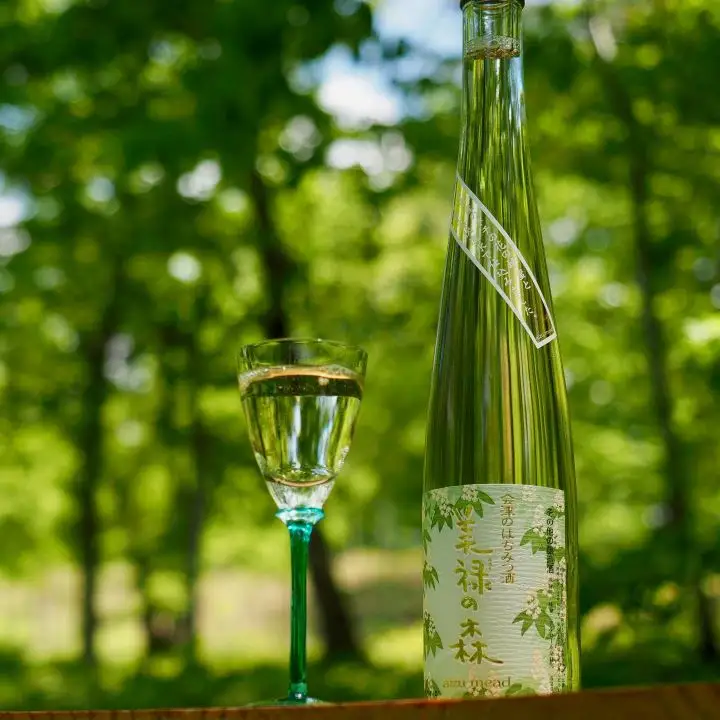 美禄の森(はちみつ酒)　520ｍｌ　ギフト　人気　お土産　グルメ　会津　喜多方【07208-0067】