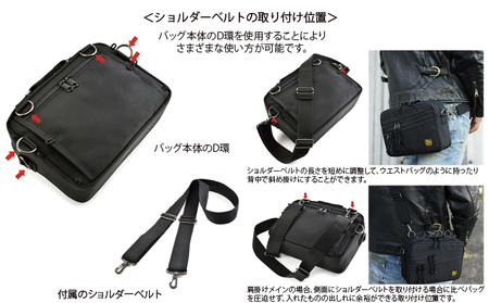 VanNuys 完全無欠のWファスナーサブバッグ／ワイド ウエストバッグ ウエストポーチ アウトドア ボディバッグ ヒップバッグ バンナイズ ファッション カバン ショルダーバッグ 