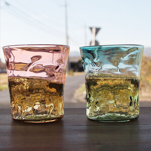 つぶつぶタンブラー（ツートンカラー）　2個セット