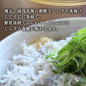 紀州和歌山湯浅産 釜揚げしらす 500g(100g×5) ※冷凍発送 シラス 釜揚げシラス 海産 海の幸 魚 さかな【uot786A】
