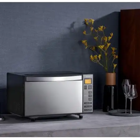 電子レンジ フラットテーブル ミラーガラス 18L IMB-FM1805-B ブラック