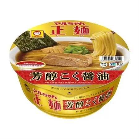 マルちゃん正麺カップ　芳醇こく醤油　12食_麺 ラーメン  らーめん 拉麺_【1462210】