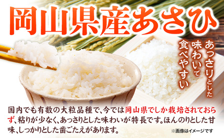 米 令和7年産米 岡山県産 あさひ 10kg (5kg×2袋)  全農パールライス株式会社 岡山県 浅口市《30日以内に出荷予定(土日祝除く)》精米 米 送料無料|米