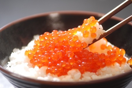 厳選いくら醤油漬け80ｇ×6瓶セット（オホーツク海産・網走加工） ABAO2164