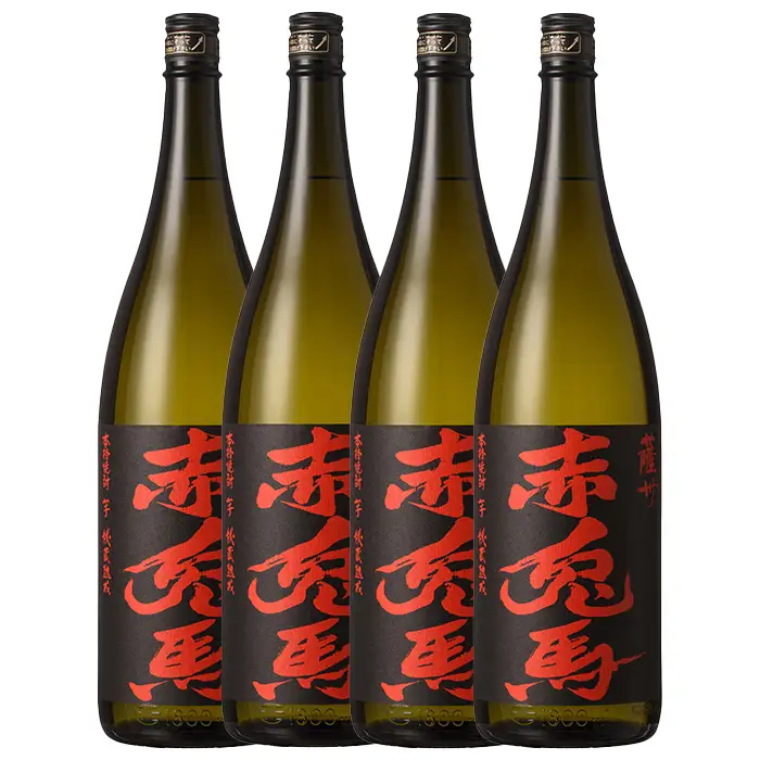 【3か月定期便】赤兎馬 焼酎1.8L×4本セット！ 鹿児島県産 本格芋焼酎 一升瓶 家飲み【00-023-68-TK】