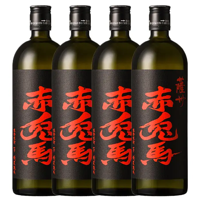 赤兎馬 焼酎 720ml×4本セット！ 鹿児島県産 本格芋焼酎 家飲み【00-023-62】