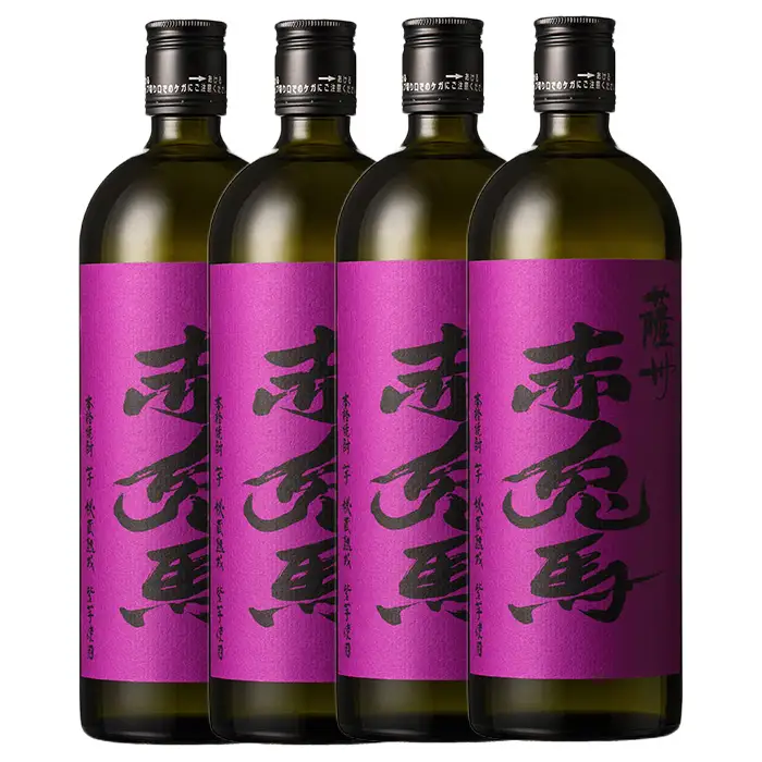 紫の赤兎馬 焼酎 720ml×4本セット！ 鹿児島県産 本格芋焼酎【00-023-63】