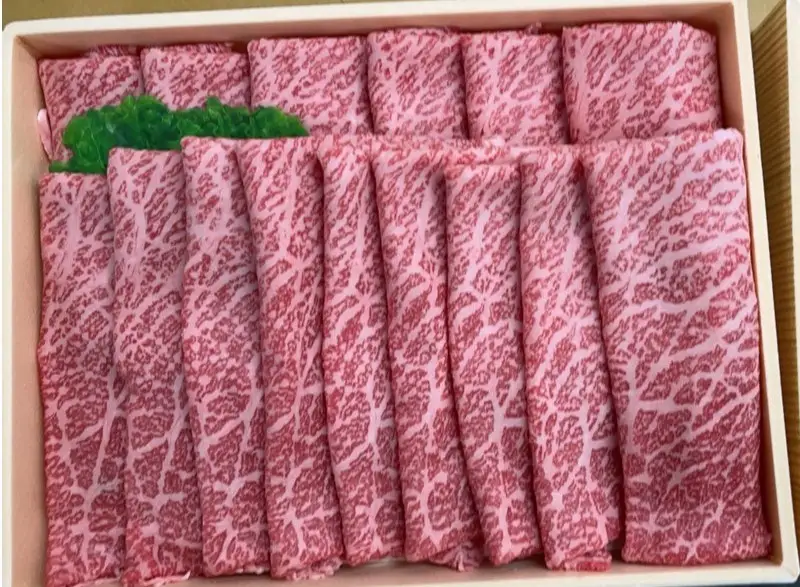 ＜なかむら謹製＞【博多和牛】黒毛和牛ももすき焼き用うす切り500g【C-150】