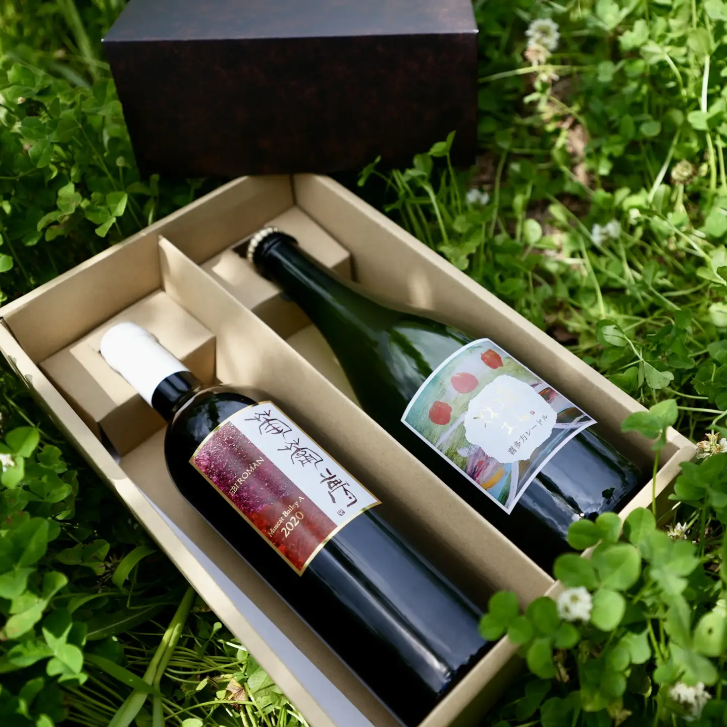 福島の恵み 喜多方シードルとワイン（Aセット） シードル マスカットベイリー 750ｍｌ 各１本 計２本 ギフト お土産【07208-0099】