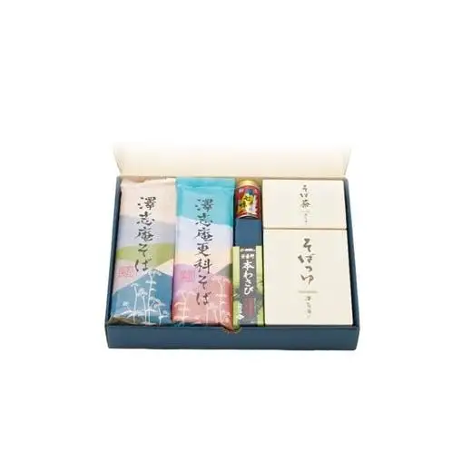 【本格！！八割蕎麦♪贈答用にもおすすめ】 『澤志庵セット 桔梗ヶ原』 
