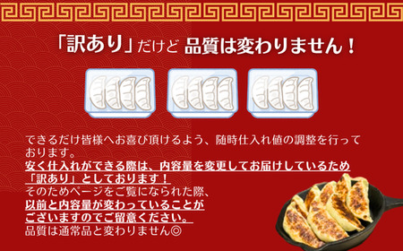 訳あり 食べ比べ餃子セット（冷凍　肉・野菜餃子）：8パック 中華