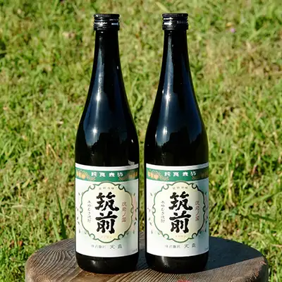 天盃焼酎「筑前」（720ml×2本）【福岡県 筑前町 福岡 九州 返礼品 天盃 麦焼酎 アルコール 焼酎 お酒 酒 麦 送料無料 AE029】