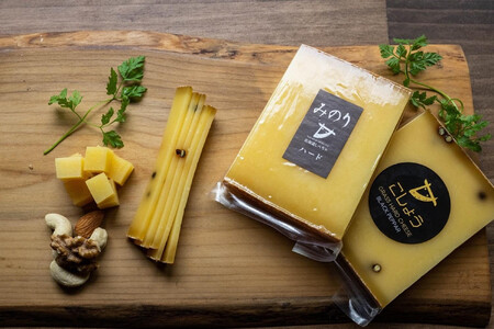 【Japan Cheese Awards 2024金賞受賞】長坂牧場チーズ工房　長期熟成ハードチーズ みのり と こしょう 100g×各3個　|  チーズ
