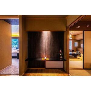 三朝温泉 万翆楼 最上階スイートペア宿泊券（1泊2食付き）【GW、お盆、年末年始等ご利用不可日有】