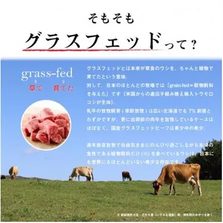 なかほら牧場 グラスフェッドビーフ粗挽き(500g)_肉 牛肉  うし ビーフ_【配送不可地域：離島】【1324174】