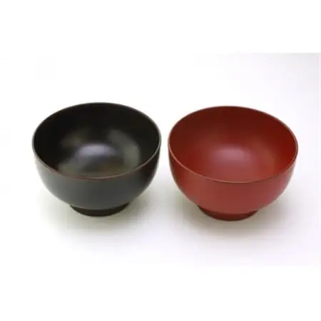 浄法寺漆器　そば椀2客セット(朱・溜)_雑貨・日用品  キッチン用品 _【1467389】